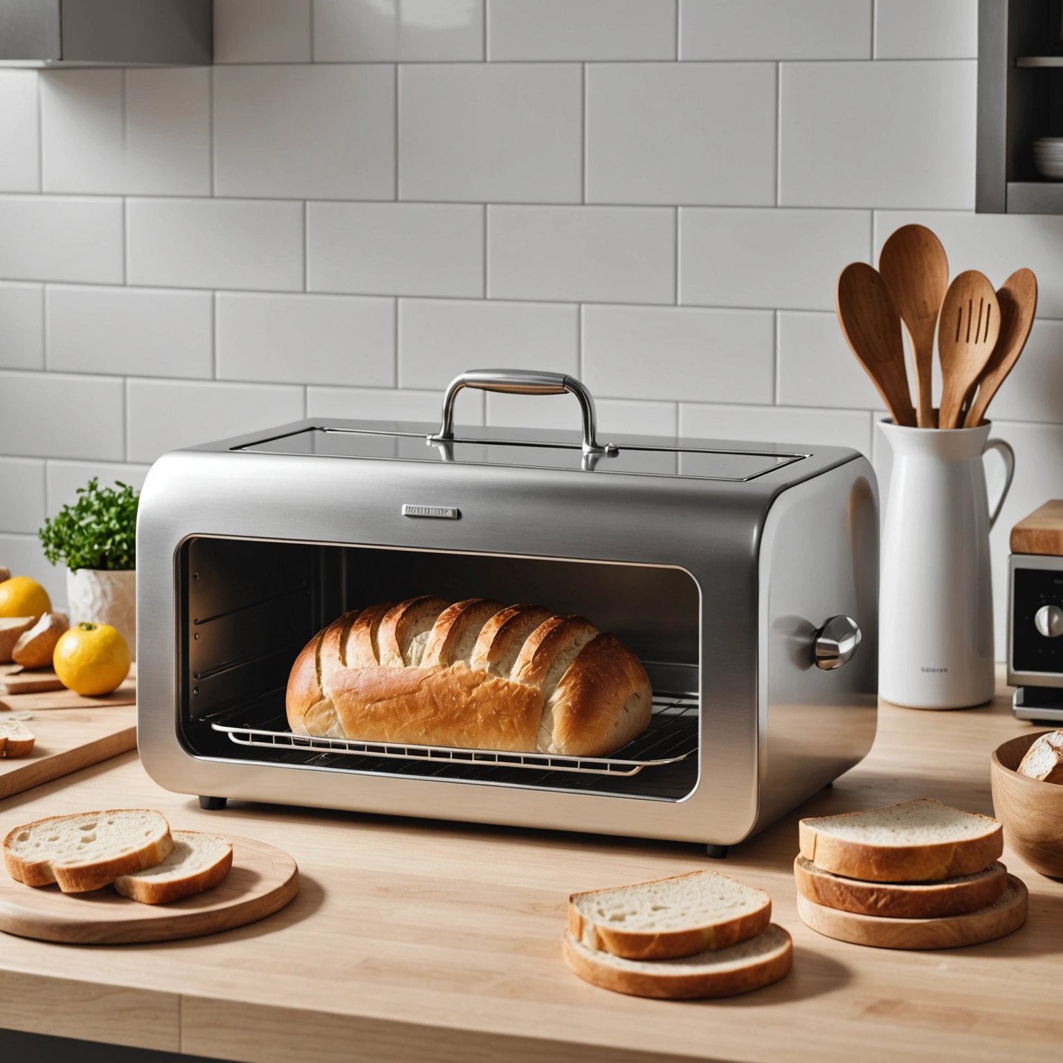 Идеальная кухня: как выбрать правильную хлебницу для свежего и вкусного хлеба