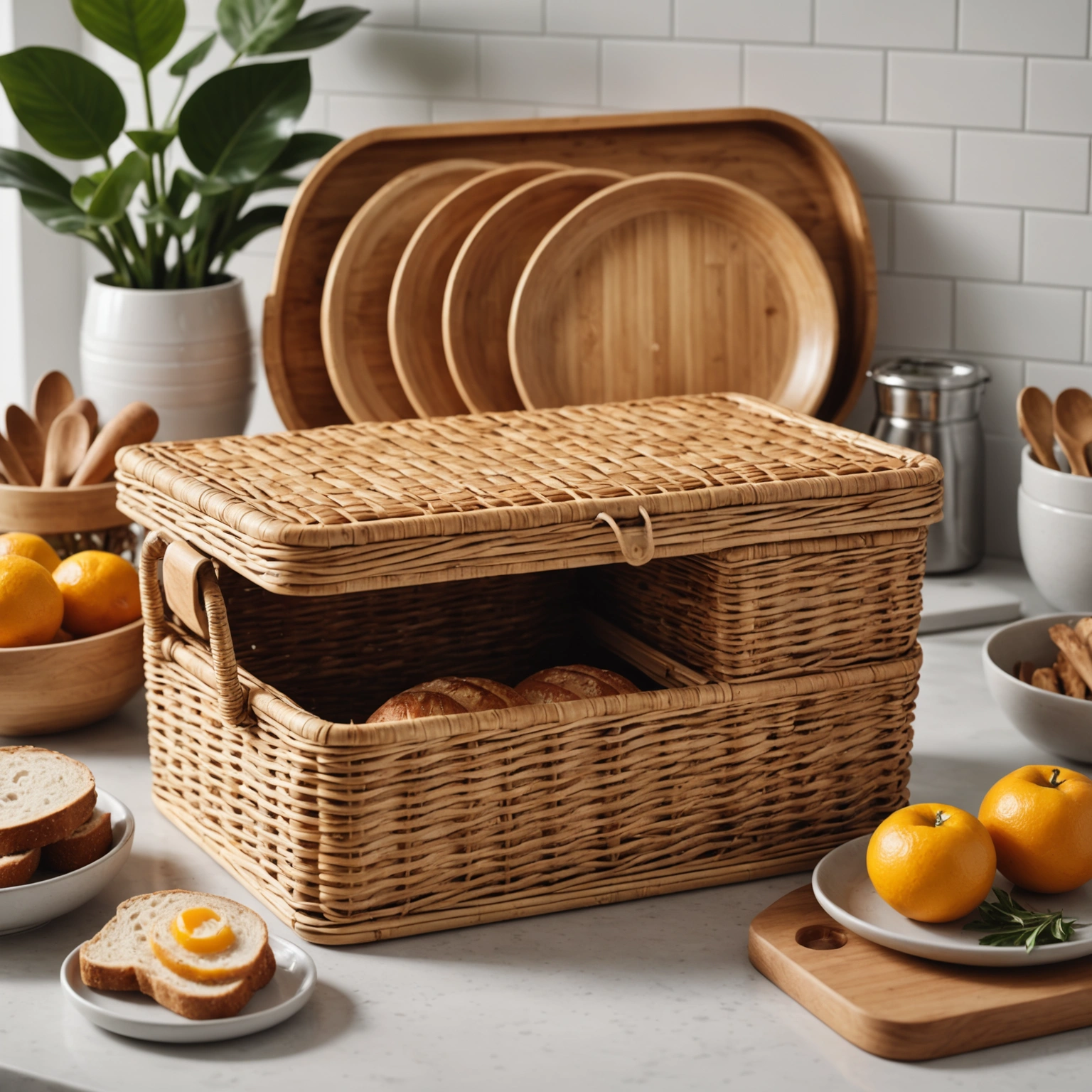 Искусство организации кухни: как выбрать идеальную хлебницу для вашего дома