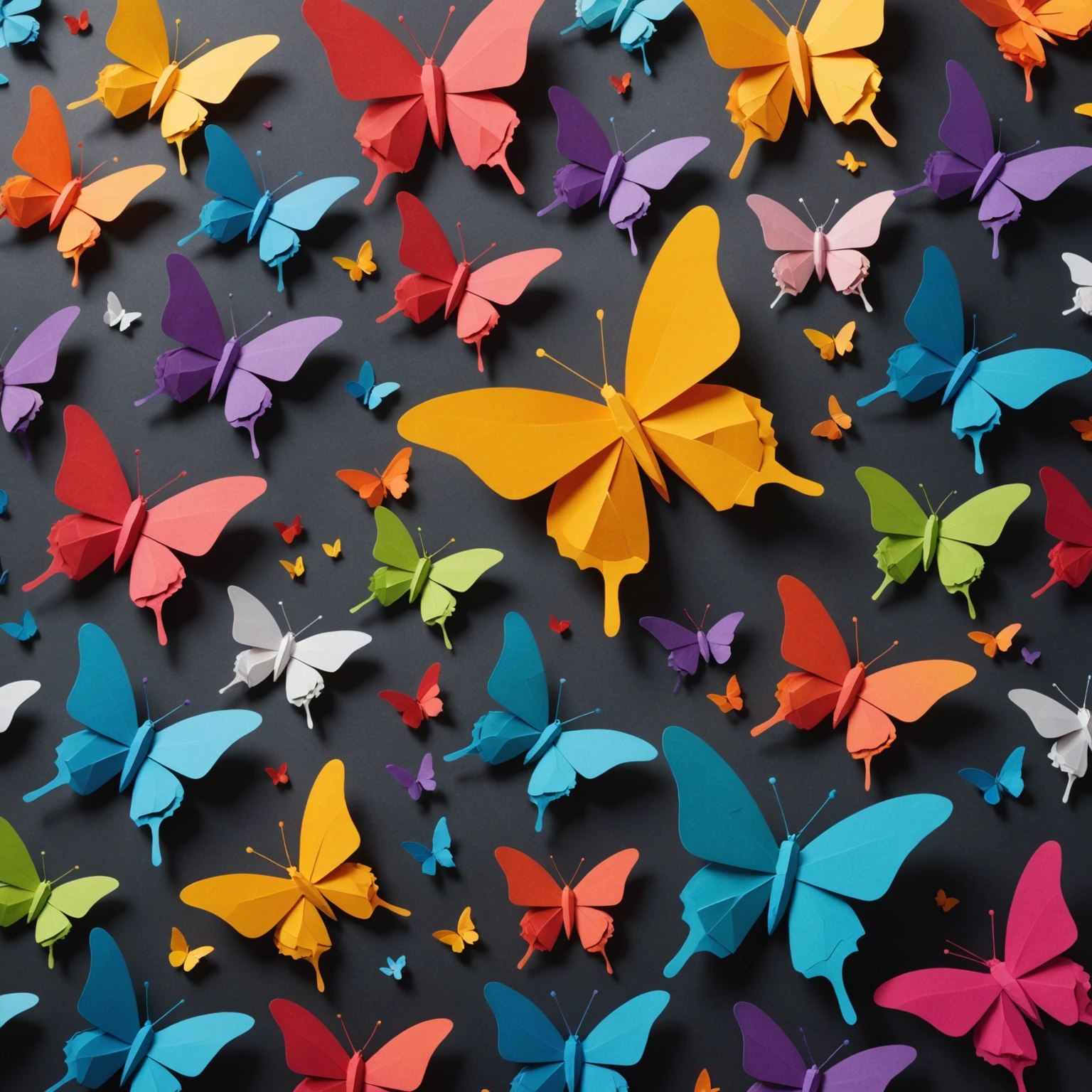 Как сделать бабочку из бумаги: Оригами и аппликация для творчества и вдохновения