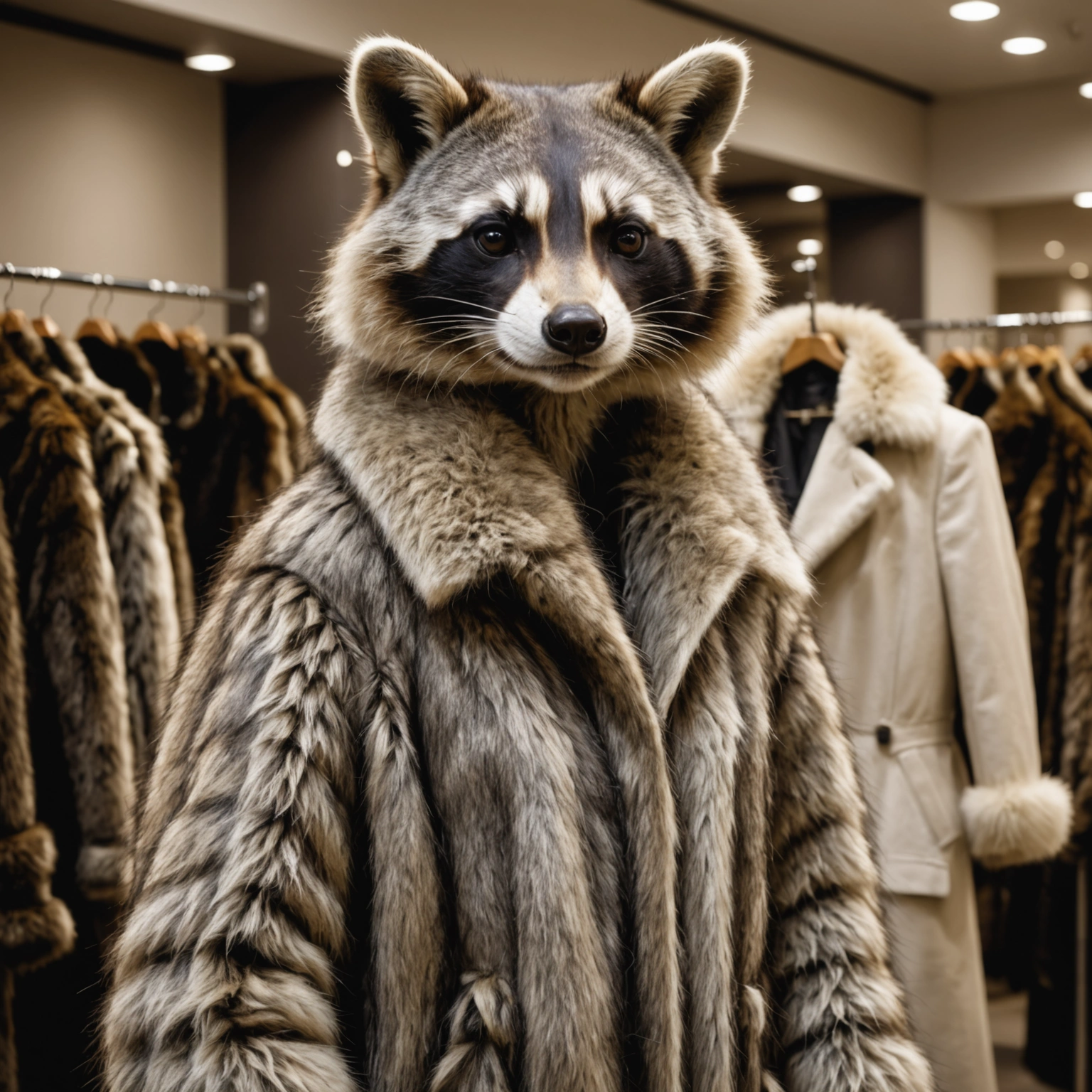 Как почистить мех енота: белый и натуральный — искусство ухода за изысканным материалом