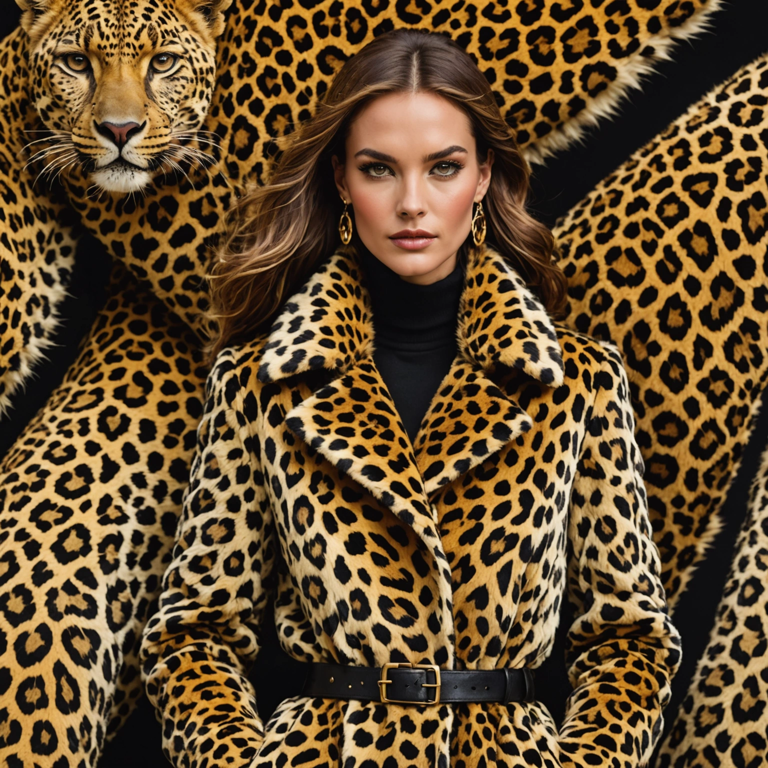 Как почистить мех леопарда: искусственный и натуральный