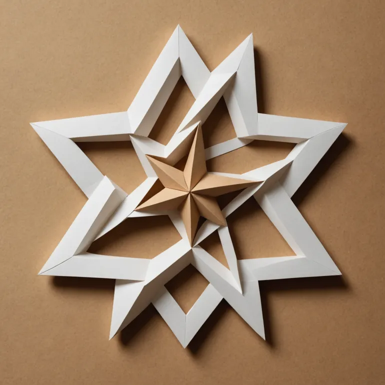 Как сделать пятиугольник из бумаги: регулярный и звезда — творим геометрию своими руками
