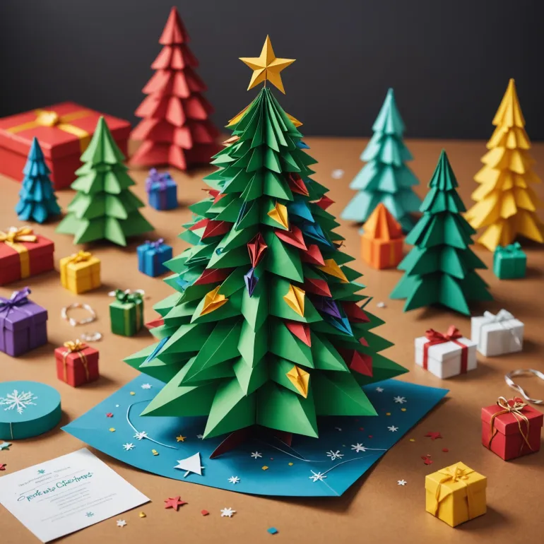 Как сделать ёлку из бумаги объёмную: Большую и маленькую — творческий подход для любого возраста