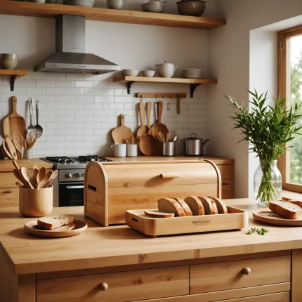Идеальная кухня: как выбрать функциональную и стильную хлебницу для вашего дома