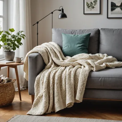 Искусство выбора текстиля: как плед хлопок 200x220 и плед вафельный преобразят ваш дом