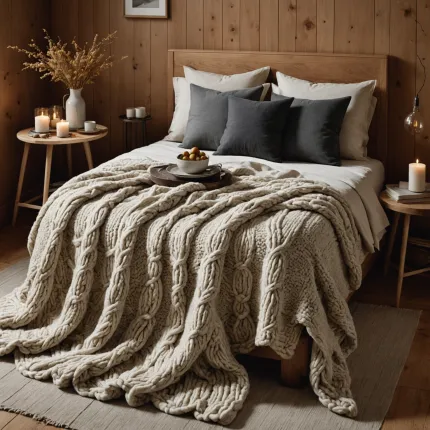 Текстиль, который меняет представление о комфорте: почему стоит выбрать плед шерсть 150x200 и плед меринос