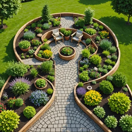 Ландшафтный дизайн для начинающих: клумбы, парники, дуги – как преобразить ваш участок с простыми идеями