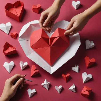 Как сделать сердце из бумаги: объёмное оригами, которое покорит ваше сердце