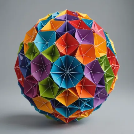 Как сделать шар из бумаги: Кусудама и модульный подход к творчеству