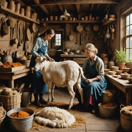 Как почистить мех козы: натуральный и крашеный – секреты ухода от эксперта